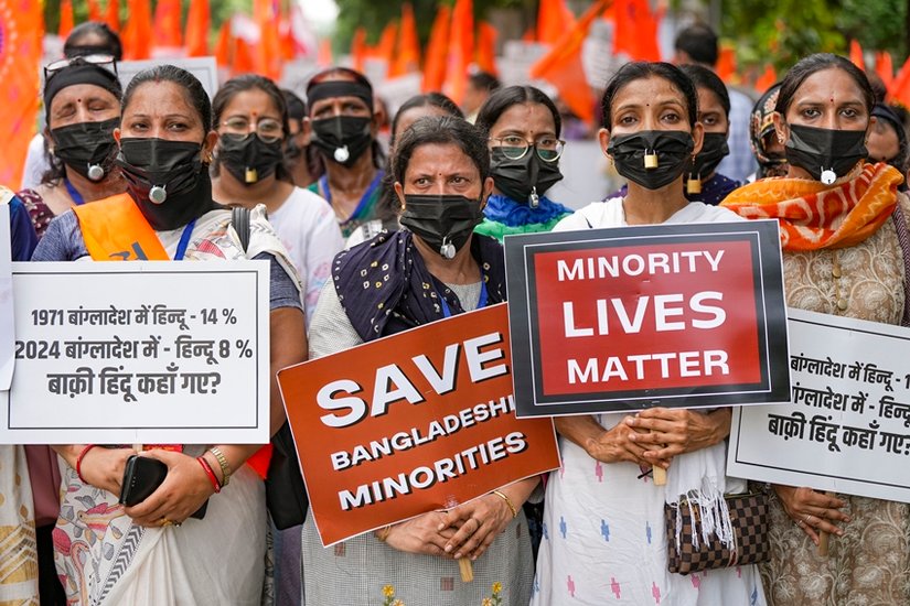Delhi protest march