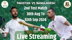 PAK vs BAN 2nd Test Live Score Streaming: पाकिस्तान बनाम बांग्लादेश दूसरा टेस्ट मैच का सीधा प्रसारण, ऐसे देखें क्रिकेट मुकाबले की लाइव स्ट्रीमिंग