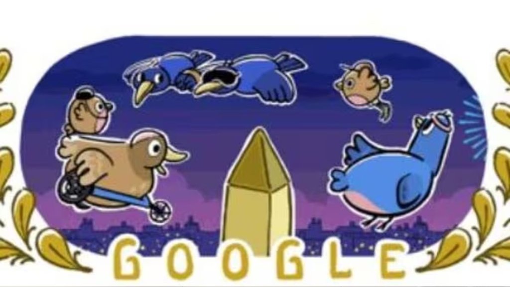 paralaympics, google doodle, google , Paris 2024 Summer Paralympic Games