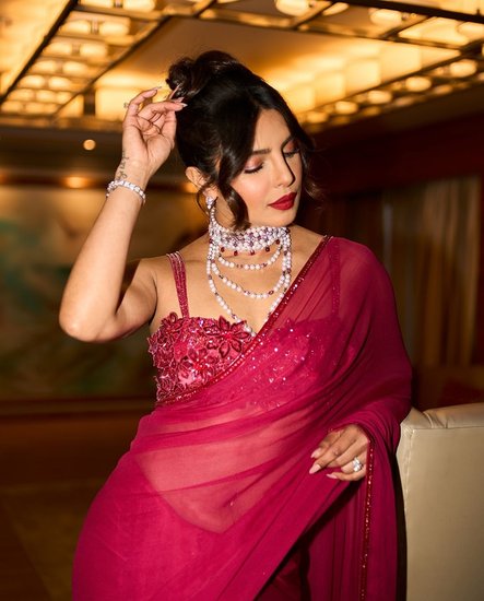 Priyanka Chopra Traditional Look
