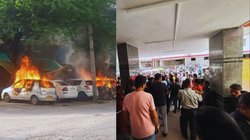 Rajasthan: उदयपुर में बवाल के बाद धारा-163 लागू, मॉल में हुई तोड़फोड़, उपद्रवियों ने फूंकी 6 गाड़ियां