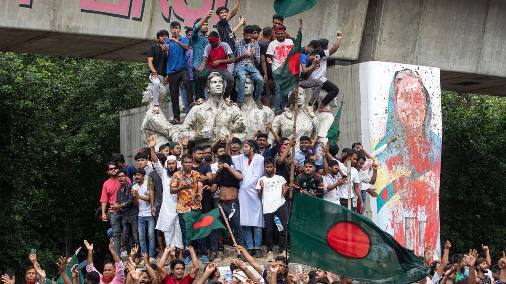 Prime Minister Sheikh Hasina resignation