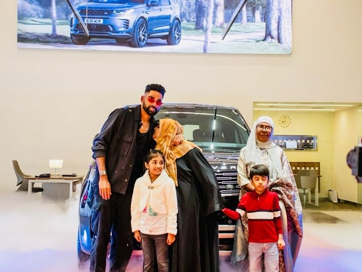 Mohammed Siraj new car