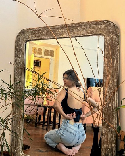 Diana Penty Black Bralette Top