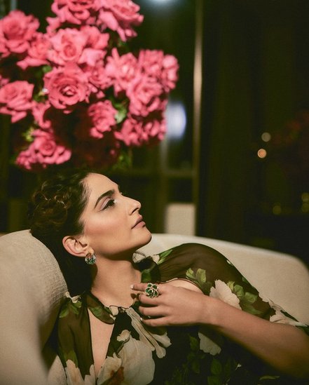 Sonam Kapoor Floral dress