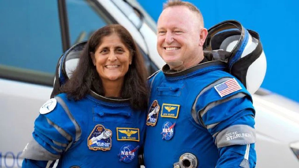 Sunita Williams- Butch Wilmore, Sunita Williams, Butch Wilmore