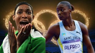 Paris Olympics, Olympics 2024, Thea LaFond, Julien Alfred, Small Packets Big Bang