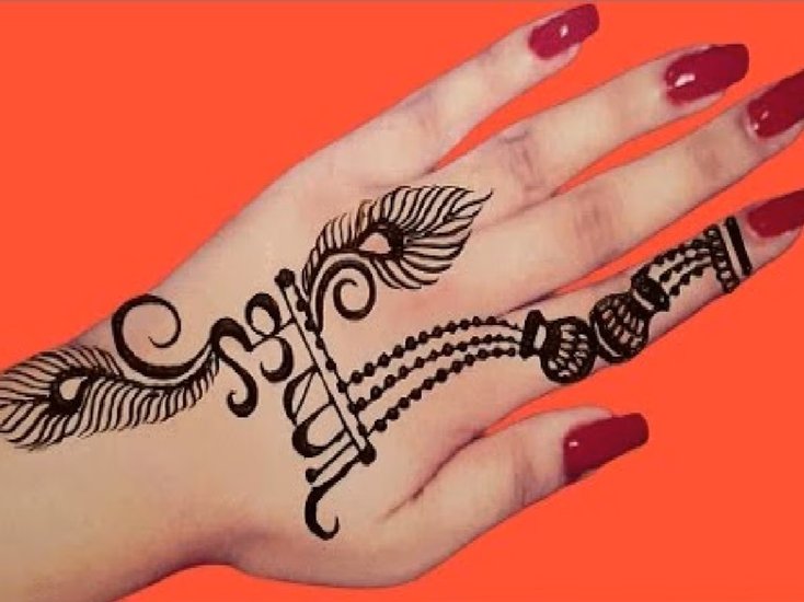 Mehndi for Hindu festivals