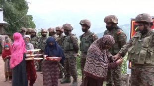 Jammu Kashmir, raksha bandhan 2024, URI, Indian Army, Kashmiri Girls