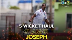 WI vs SA: शमार जोसेफ ने बरपाया कहर, वेस्टइंडीज ने साउथ अफ्रीका को दूसरे टेस्ट में 160 रन पर समेटा