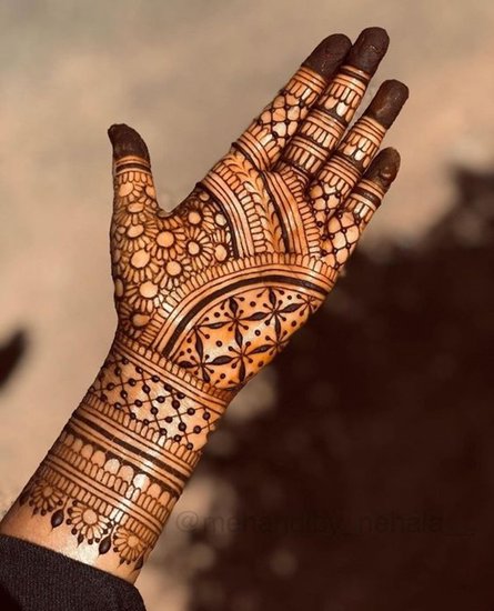 Simple Mehndi Patterns