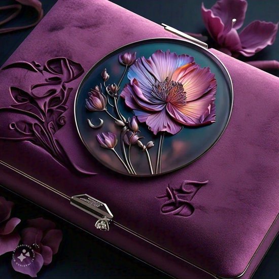 राखी पर आप अपने बहन के लिए आप फोटो छपी हुए पर्सनलाइज्ड क्लच (personalized clutch with photo) दे सकते है। इसमें आप नाम लिखवाकर भी दे सकते हैं। (P.C.Meta AI)