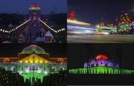 The entire country is colored in tricolor