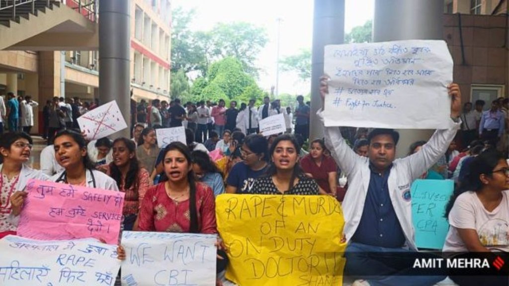 doctors protest | modi government | rape murder |