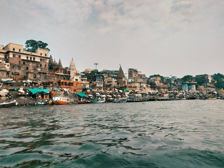 Ganga River in Dream