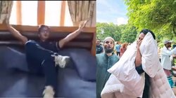 देश छोड़ते ही शेख हसीना के घर में घुस आए दंगाई, जूते पहन बेड पर लेटे और…जश्न मनाने का Video Viral