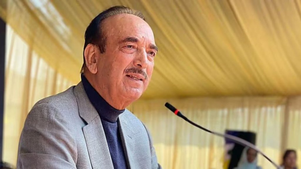 ghulam nabi azad | jammu kashmir |