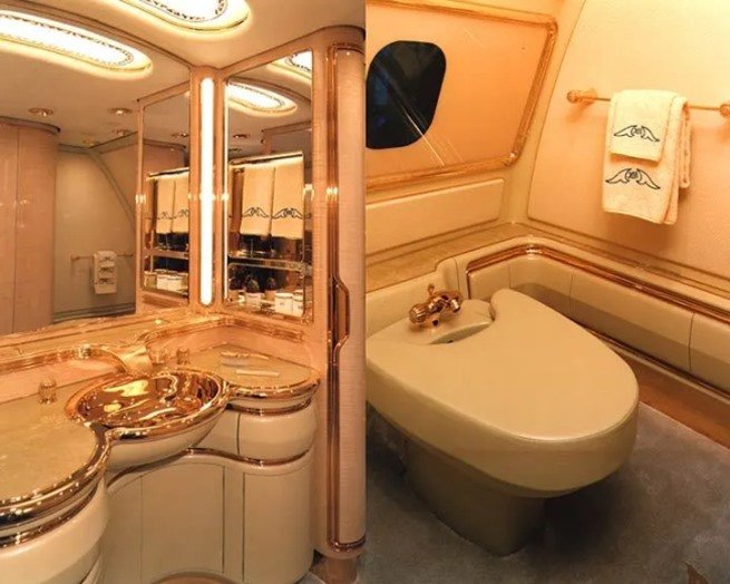 gold plane brunei sultan news