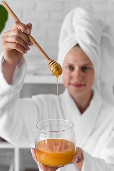 honey for hair
