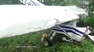 Guna plane crash, plane crash, plane crash today,