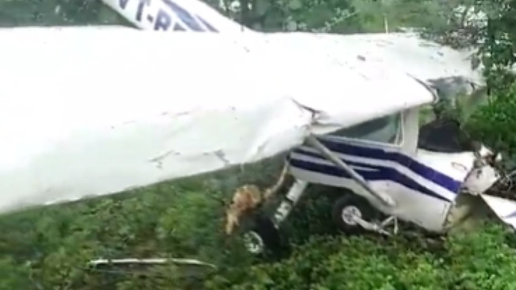 Guna plane crash, plane crash, plane crash today,
