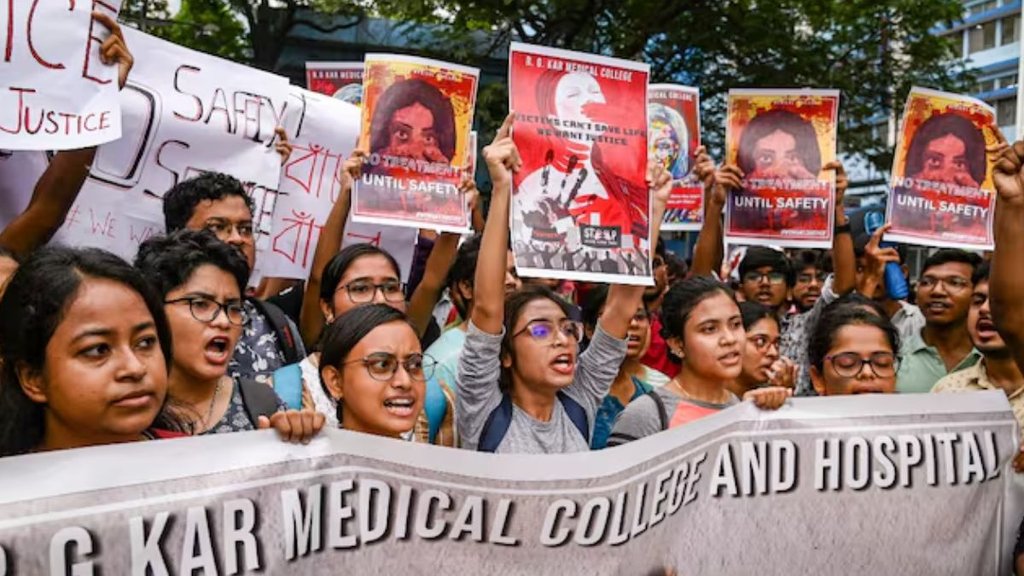 kolkata rape, rape, doctor protest