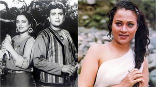 Rishi Kapoor and Mandakini
