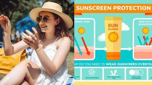 UV radiation,sunscreen,skin cancer,melanoma,cancer,benzene, सनस्क्रीन से कैंसर का खतरा होता है क्या, सनस्क्रीन कैसे कैंसर का कारण बनता है,कैंसर, सनस्क्रीन के साइड इफेक्ट,Sunscreen, Sunscreen Health Benefits, Sunscreen Benefits, Sunscreen Health Risk, Sunscreen Advantages, Sunscreen Disadvantages, Sunscreen Health Advantages,