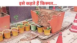 गाजियाबाद में रील बनाते समय छठी मंजिल से गिरी लड़की, गमले ने बचा ली जान, चमत्कार बता रहे लोग