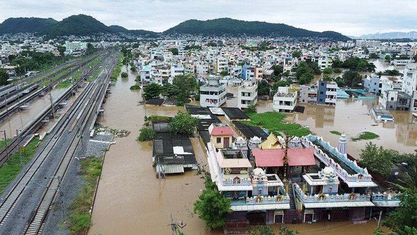 Buddameru Wagu river overflow