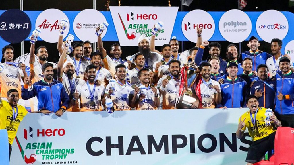 India defeats China 1-0, creates record with 5th Asian Champions Trophy hockey title, Indian Hockey Team, Sports News
