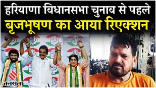 Brij Bhushan Singh on Vinesh Phogat: पहलवान विनेश फोगट के Congress में शामिल होने पर बृजभूषण का बयान