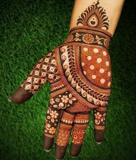 Arabic mehndi designs