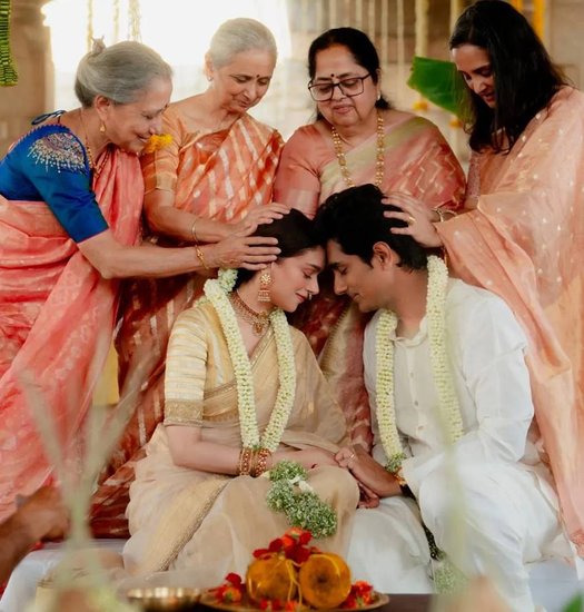 Aditi Rao Hydari and Siddharth Wedding Photo