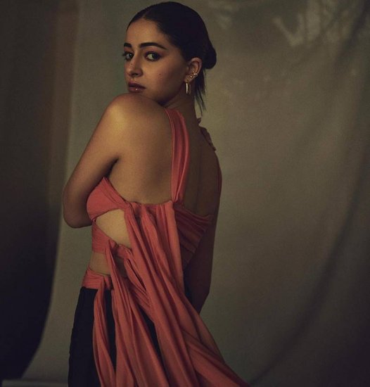 Ananya Panday Staylish Dress Look