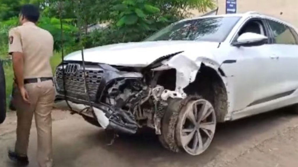Audi accident | BJP | Maharashtra