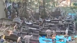 BSF Bus Accident, bsf jawan injured, hindi news, world news,