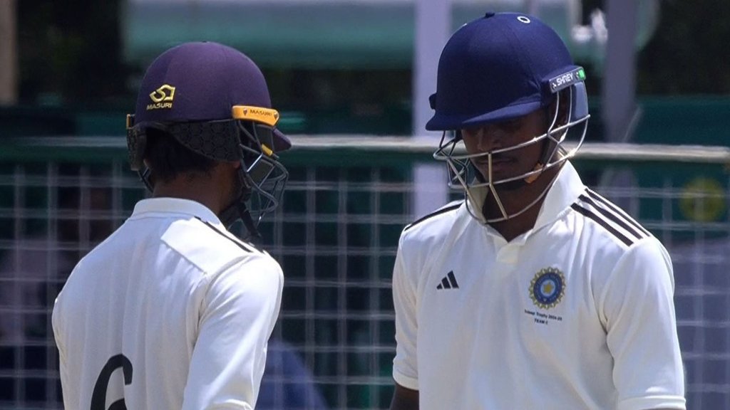 Baba Indrajith And Abishek Porel In Duleep Trophy, Duleep Trophy 2024, India A vs India C, IND A vs IND C, Ishan Kishan, Ruturaj Gaikwad, Rajat Patidar