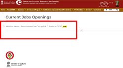 CCRT Recruitment 2024: संस्कृति मंत्रालय ने विभिन्न पदों पर निकाली बंपर सरकारी नौकरी, जानें आवेदन प्रक्रिया से लेकर सैलरी स्ट्रक्चर तक कंप्लीट डिटेल