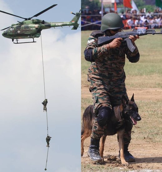 Cm Yogi in Armed Forces Festival
