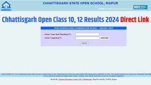 cgbse open results 2024, cgbse open results, cgbse open results declared, sos cg nic in,cgbse open school result 2024, chhattisgarh board class 10 result 2024, cg open school higher secondary result 2024