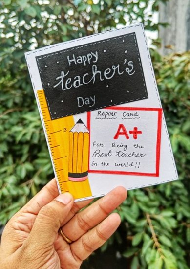Teachers Day Greeting Card Ideas