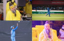 Indian star cricketer Deepti Sharma met Premanand Maharaj
