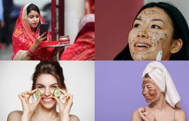 9 face scrubs before Karva Chauth