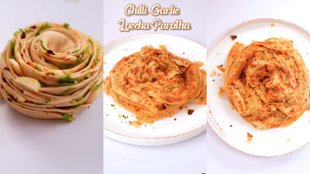 Chilli Garlic Paratha । Chilli Garlic Paratha Recipe । Breakfast recipe