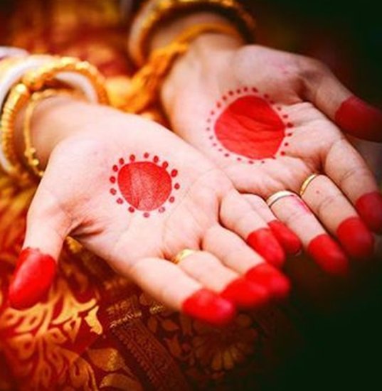 Traditional Indian makeup