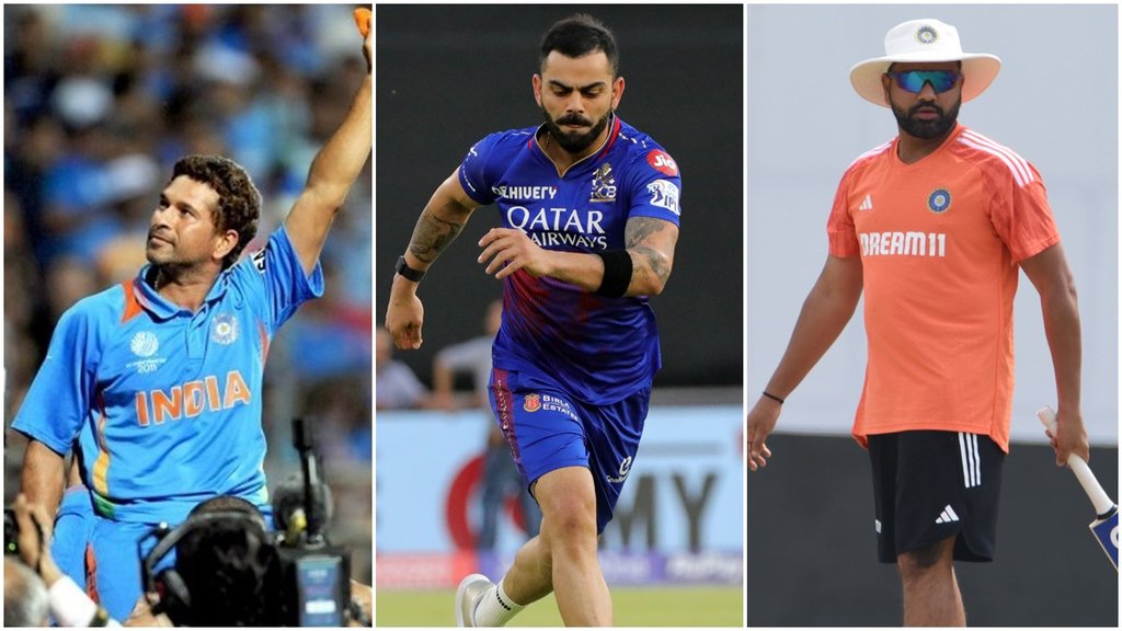 Rohit Sharma, Virat Kohli, Sachin Tendulkar, Player of the Match Awards