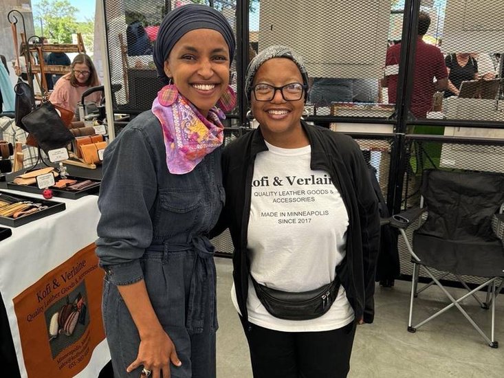 Rahul Gandhi Meet Ilhan Omar