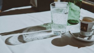 Lemon water after eating