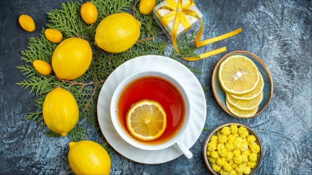 lemon ajwain tea